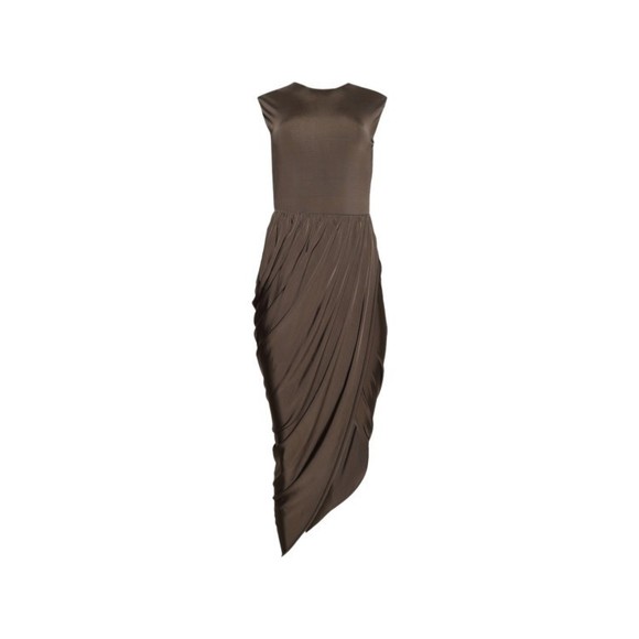 Patou Open Back Dress Mocha - NWT - Picture 1 of 5